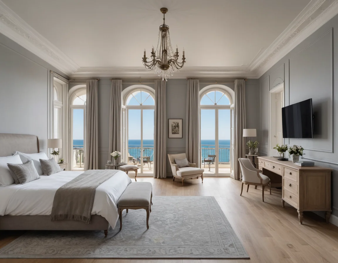 Intérieur de villa moderne et luxueux